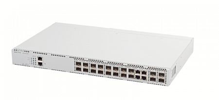 Ethernet-коммутатор MES3316F, 12 портов 1000Base-X(SFP), 4 комбинированных порта 10/100/1000Base-T/1000Base-X(SFP), 4 порта 10GBase-X(SFP+), L3, 2 слота для модулей питания MES3316F