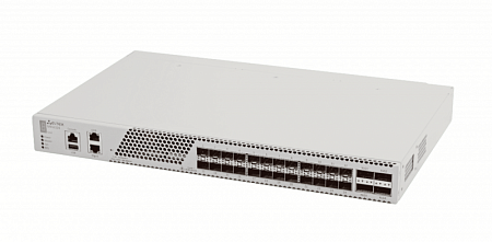 Ethernet-коммутатор MES5324, 24 порта 10G Base-X,4 порта 40G (QSFP) коммутатор L3, 2 слота для модулей питания MES5324
