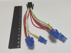 Переходник с PCIe 6pin на PCIe 6+2pin