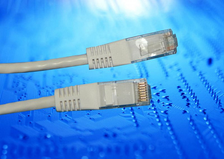 Патч-корд UTP4 cat.6, 5.0м, BC, серый, литой коннектор N.BC.UTP.6-5.0m-2