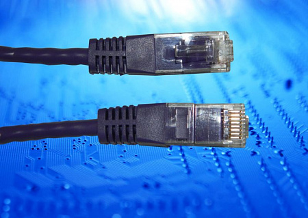 Патч-корд UTP4 cat.6, 2.0м, BC, фиолетовый, литой коннектор N.BC.UTP.6-2.0m-9