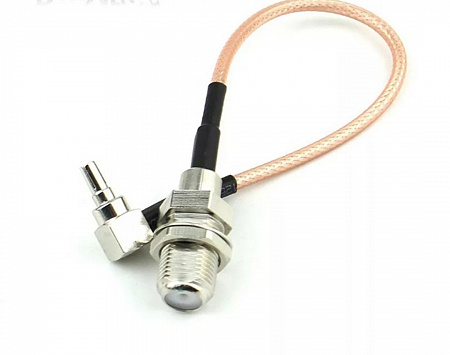 Пигтейл F-female - CRC9 15см